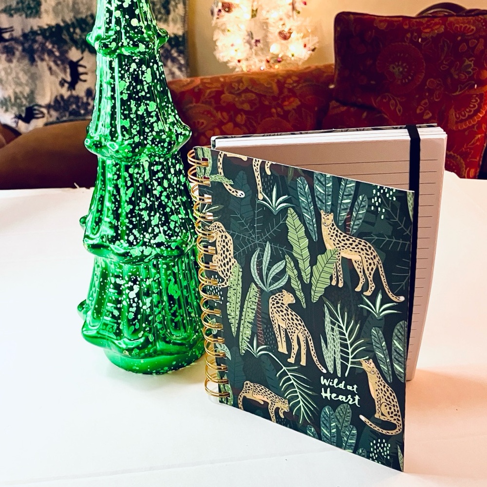 Wild Heart Jungle-Themed Spiral Notebook